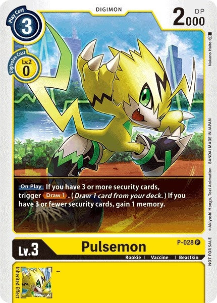 Image for Pulsemon - P-028 - Digimon Card Game