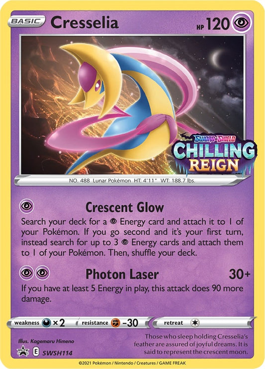 Image for Cresselia - SWSH114 (Prerelease) - Pokemon