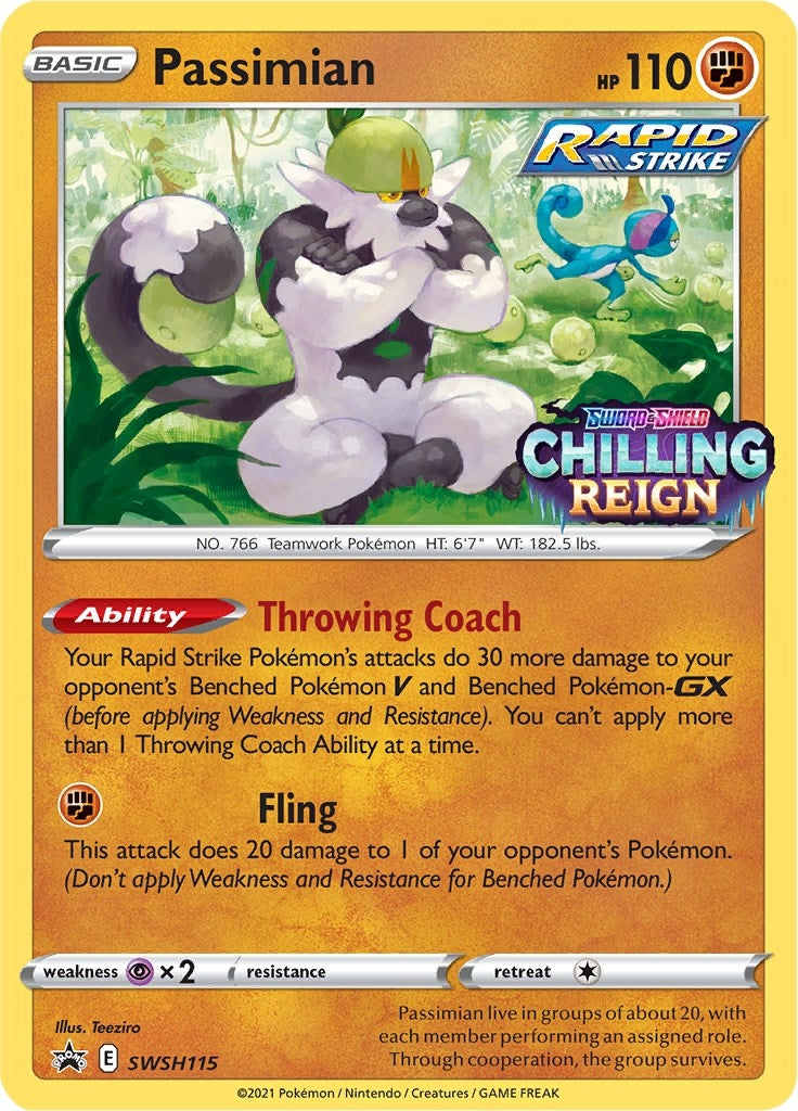 Image for Passimian - SWSH115 (Prerelease) - Pokemon