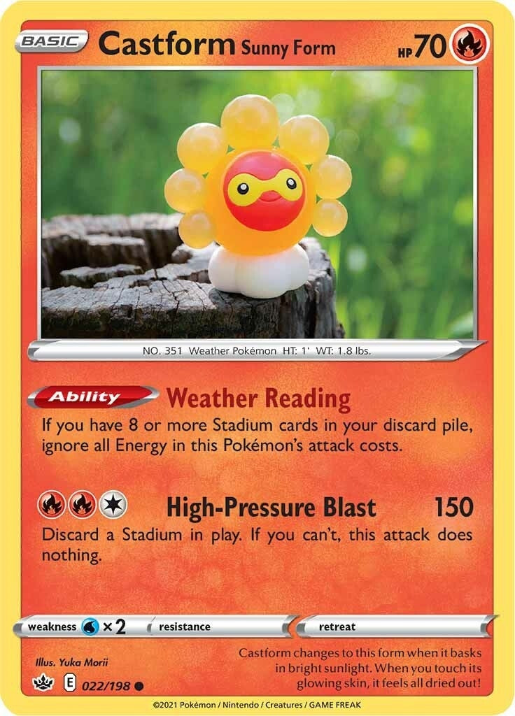 Image for Castform Sunny Form - Pokemon