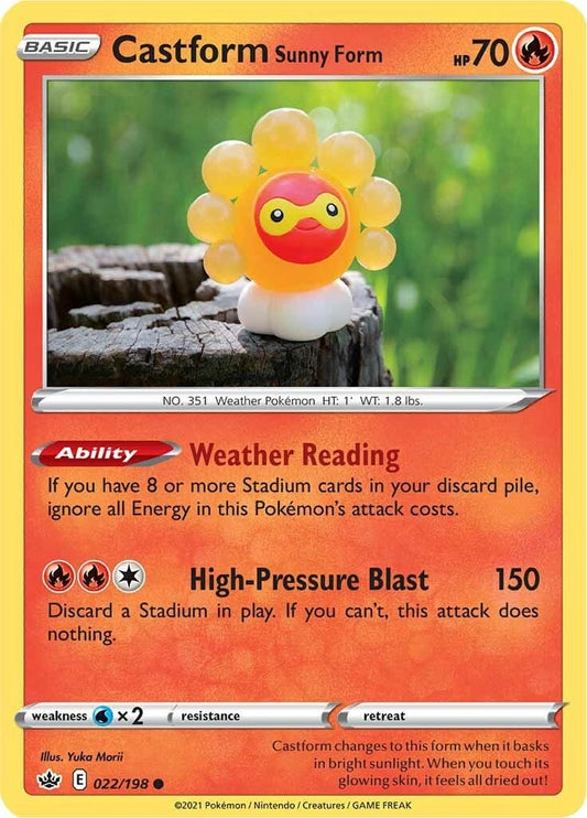 Image for Castform Sunny Form - Pokemon