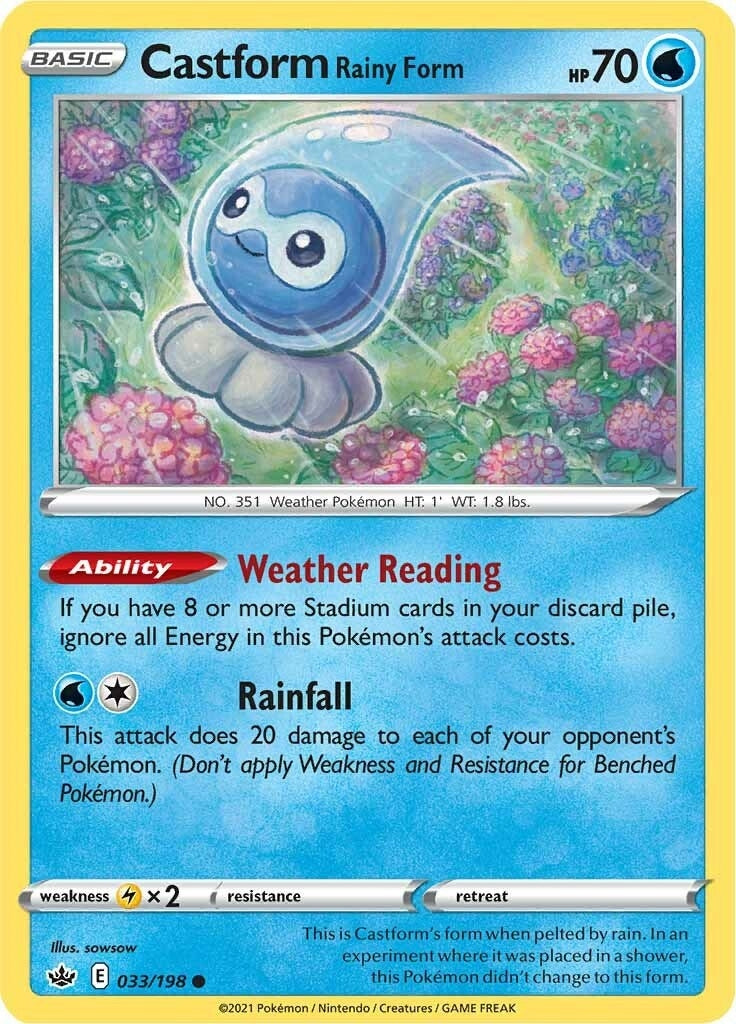 Image for Castform Rainy Form - Pokemon
