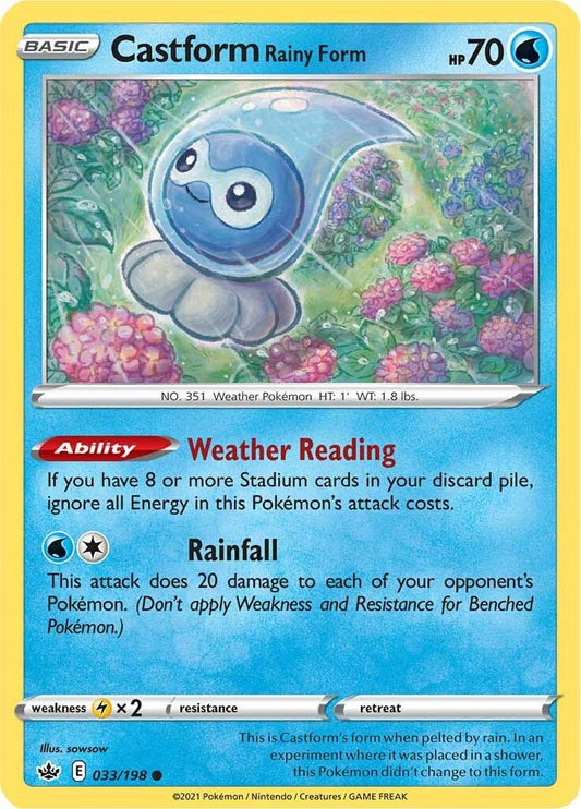 Image for Castform Rainy Form - Pokemon