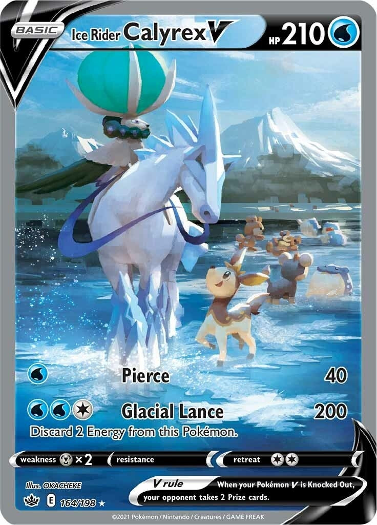 Image for Ice Rider Calyrex V (Alternate Full Art) - Pokemon