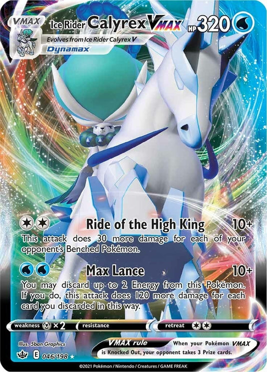 Image for Ice Rider Calyrex VMAX - Pokemon