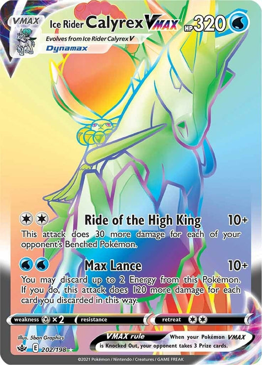Image for Ice Rider Calyrex VMAX (Secret) - Pokemon