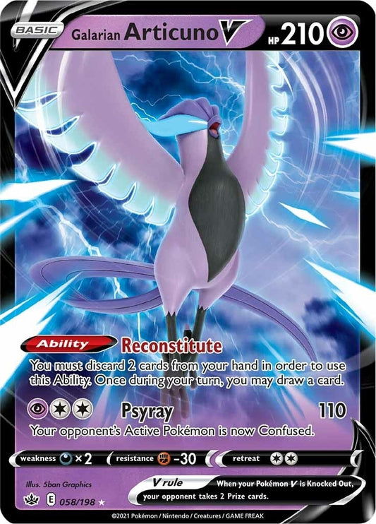Image for Galarian Articuno V - Pokemon