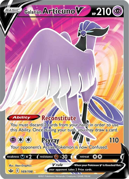 Image for Galarian Articuno V (Full Art) - Pokemon
