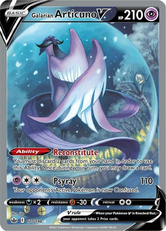 Image for Galarian Articuno V (Alternate Full Art) - Pokemon
