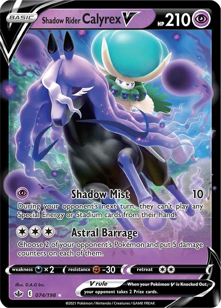 Image for Shadow Rider Calyrex V - Pokemon
