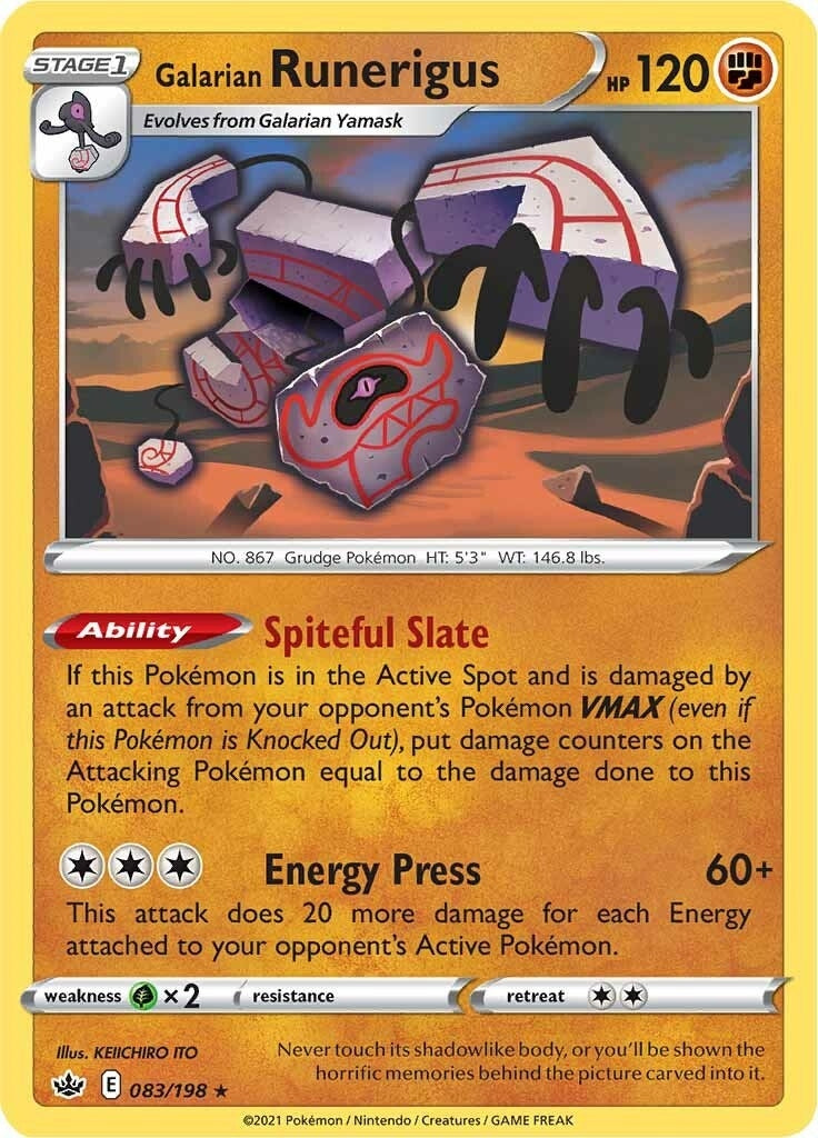 Image for Galarian Runerigus - Pokemon