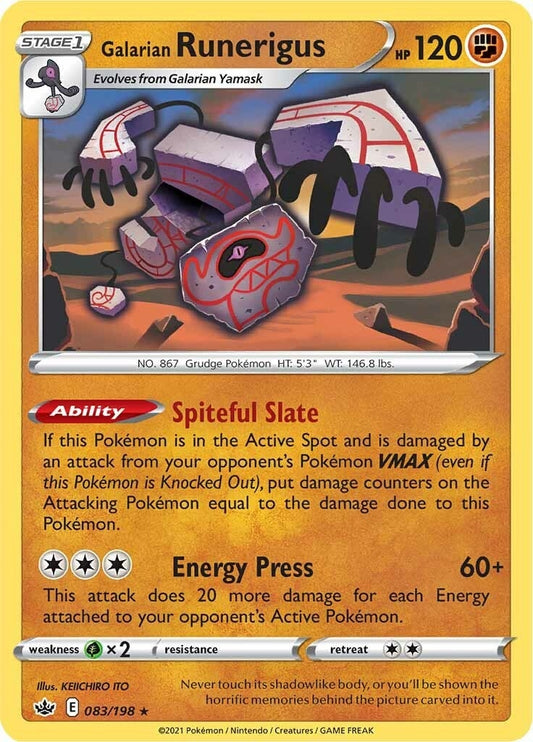 Image for Galarian Runerigus - Pokemon
