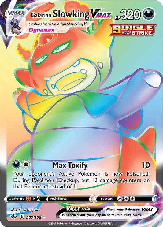 Image for Galarian Slowking VMAX (Secret) - Pokemon