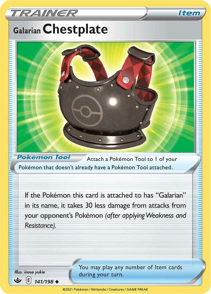 Image for Galarian Chestplate - Pokemon