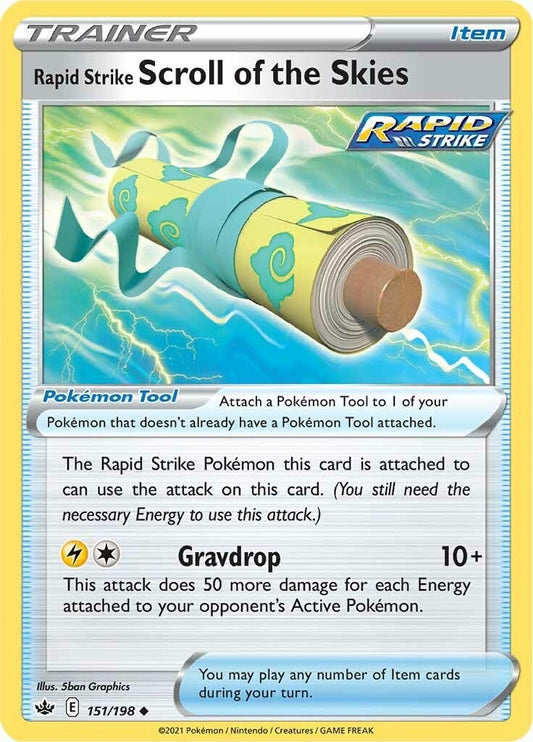 Image for Rapid Strike Scroll of the Skies - Pokemon
