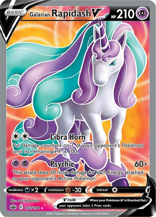 Image for Galarian Rapidash V (Full Art) - Pokemon
