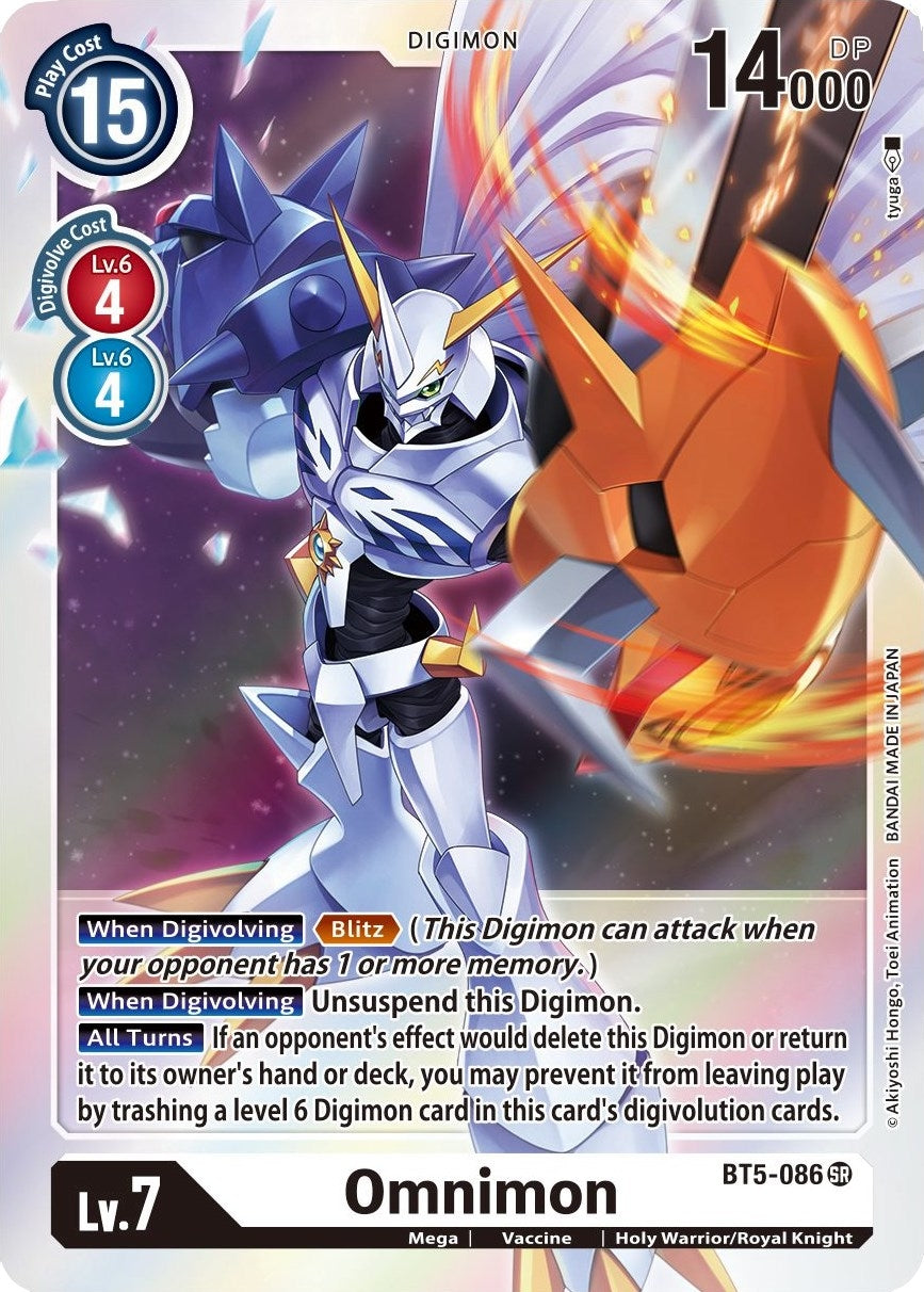 Image for Omnimon - Digimon Card Game