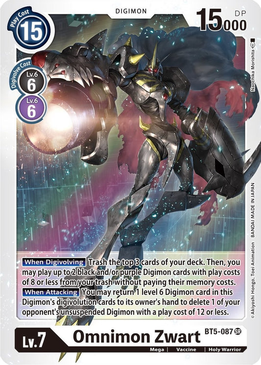 Image for Omnimon Zwart - Digimon Card Game