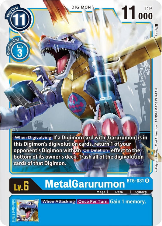 Image for MetalGarurumon - BT5-031 - Digimon Card Game