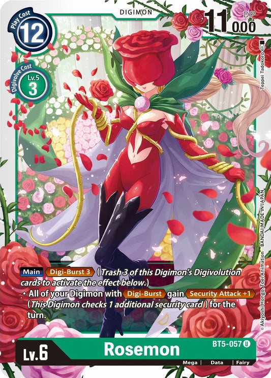 Image for Rosemon - Digimon Card Game