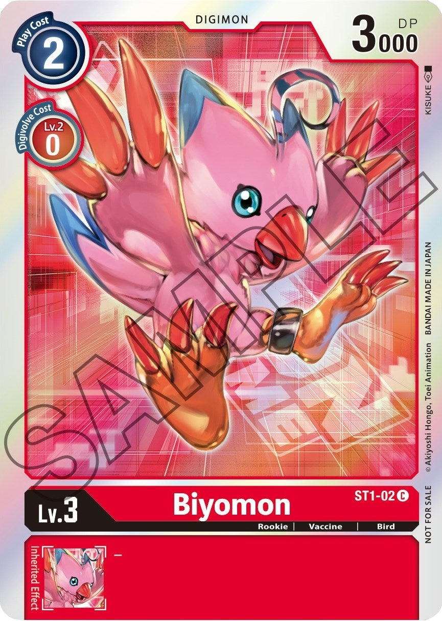 Image for Biyomon - ST1-02 (Event Pack 1) - Digimon Card Game