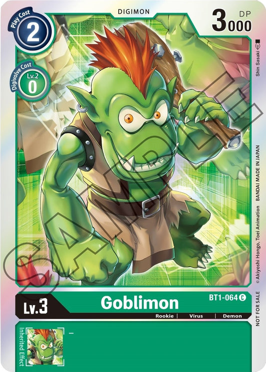 Image for Goblimon - BT1-064 (Event Pack 1) - Digimon Card Game