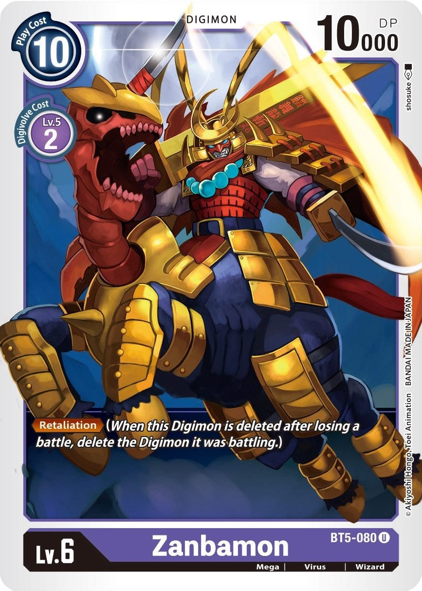 Image for Zanbamon - Digimon Card Game