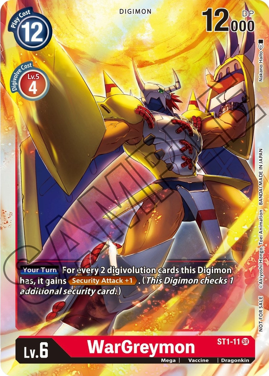 Image for WarGreymon - ST1-11 (Event Pack 1) - Digimon Card Game