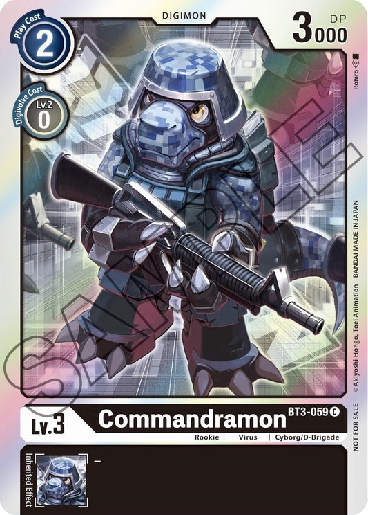 Image for Commandramon - BT3-059 (Event Pack 1) - Digimon Card Game