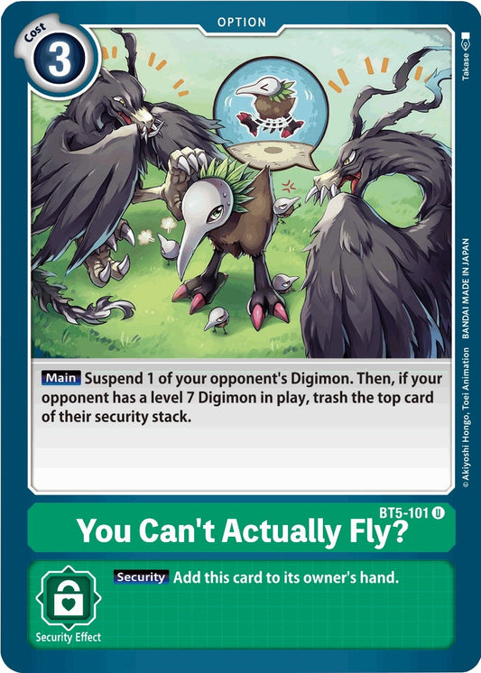 Image for You Can't Actually Fly? - Digimon Card Game