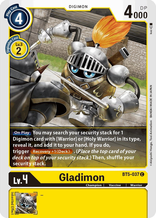 Image for Gladimon - Digimon Card Game