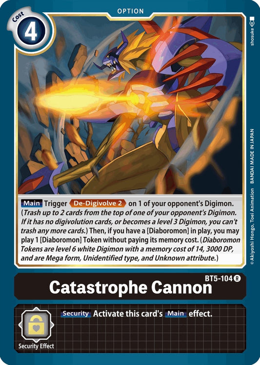 Image for Catastrophe Cannon - Digimon Card Game