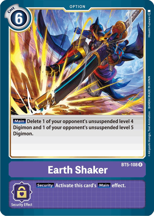 Image for Earth Shaker - Digimon Card Game