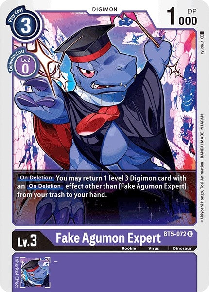 Image for Fake Agumon Expert - Digimon Card Game