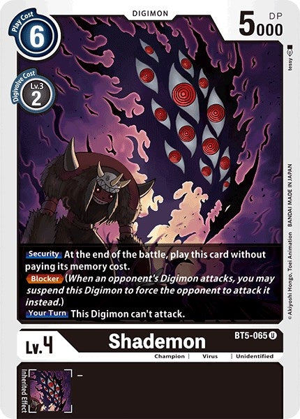Image for Shademon - Digimon Card Game