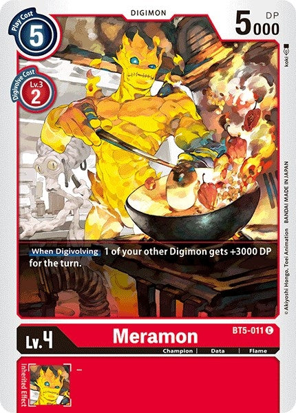 Image for Meramon - Digimon Card Game
