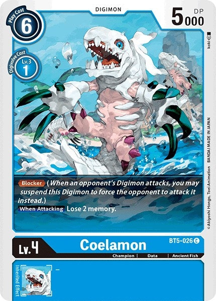 Image for Coelamon - Digimon Card Game
