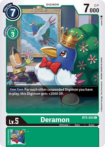 Image for Deramon - Digimon Card Game