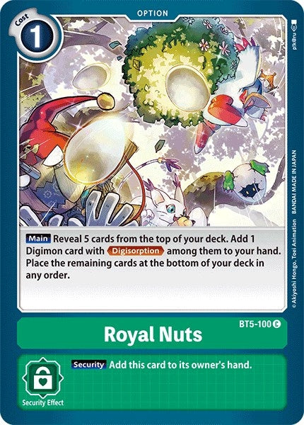 Image for Royal Nuts - Digimon Card Game