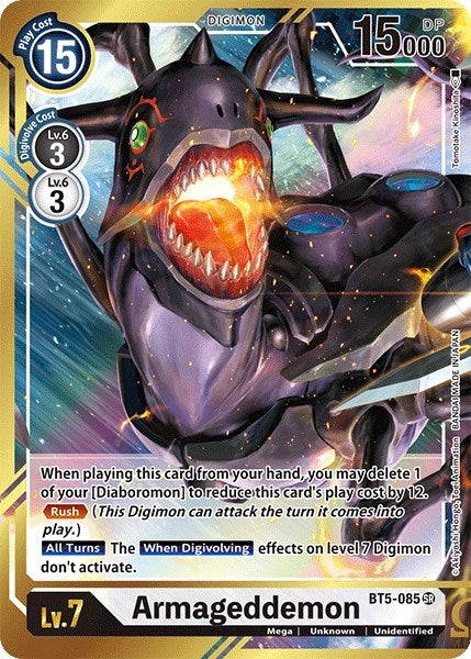 Image for Armageddemon (Alternate Art) - Digimon Card Game