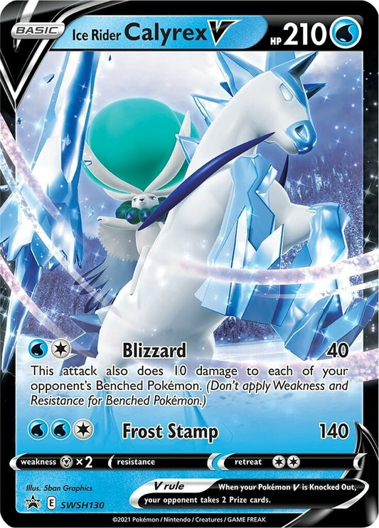 Image for Ice Rider Calyrex V - SWSH130 - Pokemon