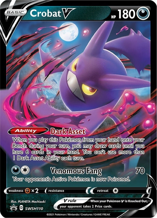 Image for Crobat V - SWSH110 - Pokemon