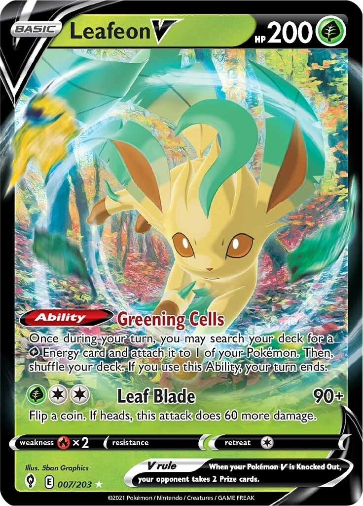 Image for Leafeon V - Pokemon