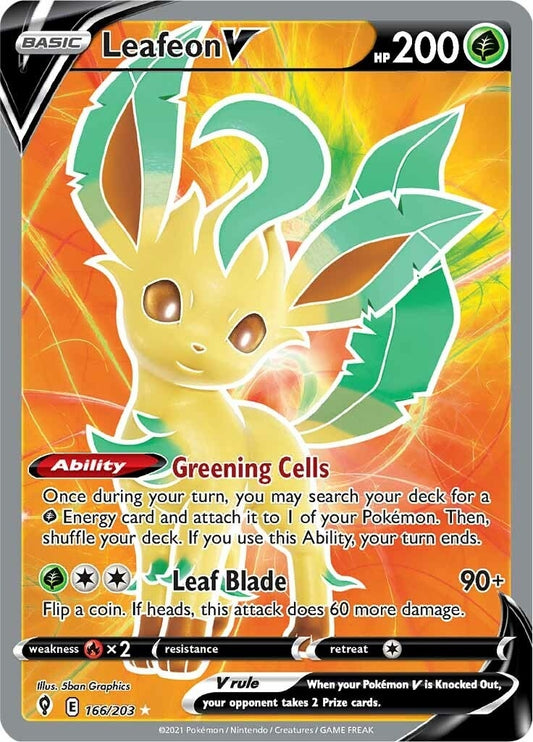 Image for Leafeon V (Full Art) - Pokemon