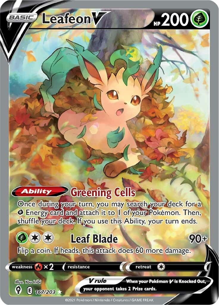 Image for Leafeon V (Alternate Full Art) - Pokemon
