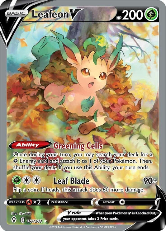 Image for Leafeon V (Alternate Full Art) - Pokemon