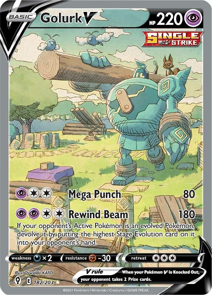 Image for Golurk V (Alternate Full Art) - Pokemon