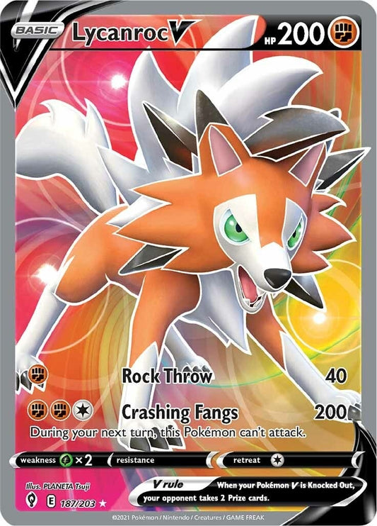 Image for Lycanroc V (Full Art) - Pokemon