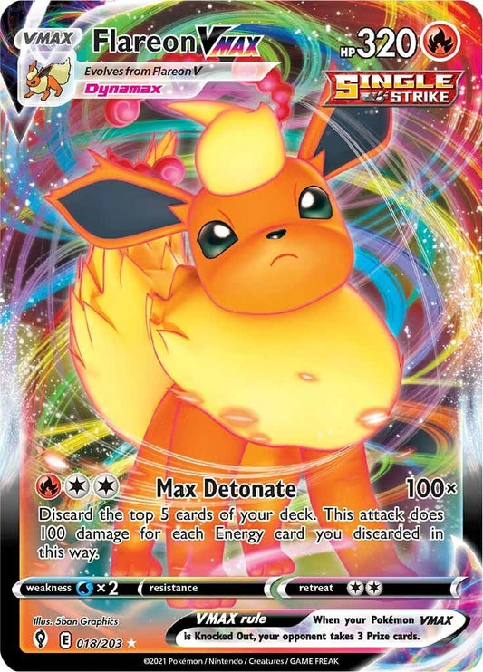 Image for Flareon VMAX - Pokemon
