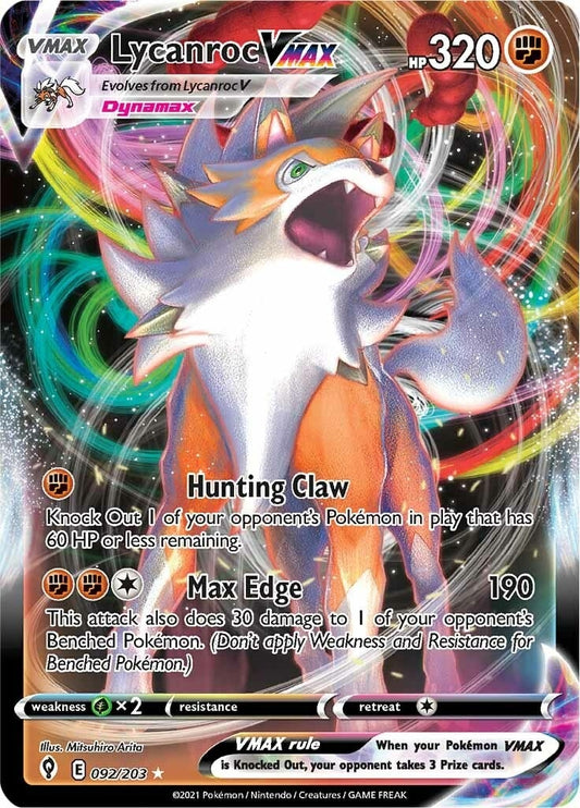 Image for Lycanroc VMAX - Pokemon